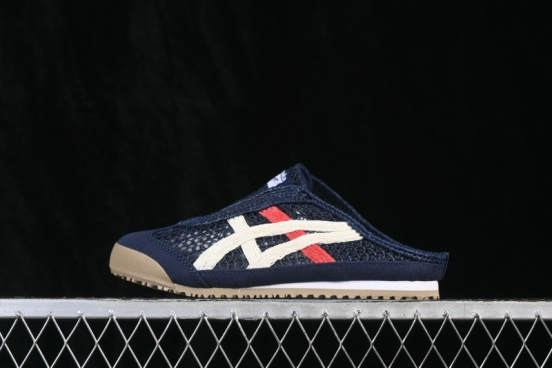 Onitsuka Tiger Mexico 66 Sabot Mesh Breathable Slip-On Half Slipper - 1183C123-400