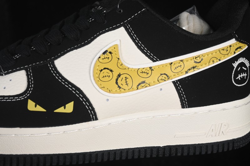 Nike Air Force 1 07 Low Collaboration Skateboarding Shoes with Full-Length Air Cushion - BK1916-006