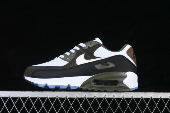 Nike Air Max 90 Retro Running Shoes with Visible Air Cushioning - II7592-100
