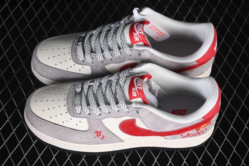 Nike Air Force 1 '07 Low Year of the Horse Special Edition Casual Sneakers with Classic Design - HT5088-632