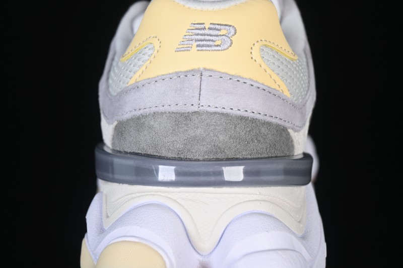 New Balance 9060 Retro Running Shoes with ABZORB Cushioning and Suede Overlays - U9060AUB