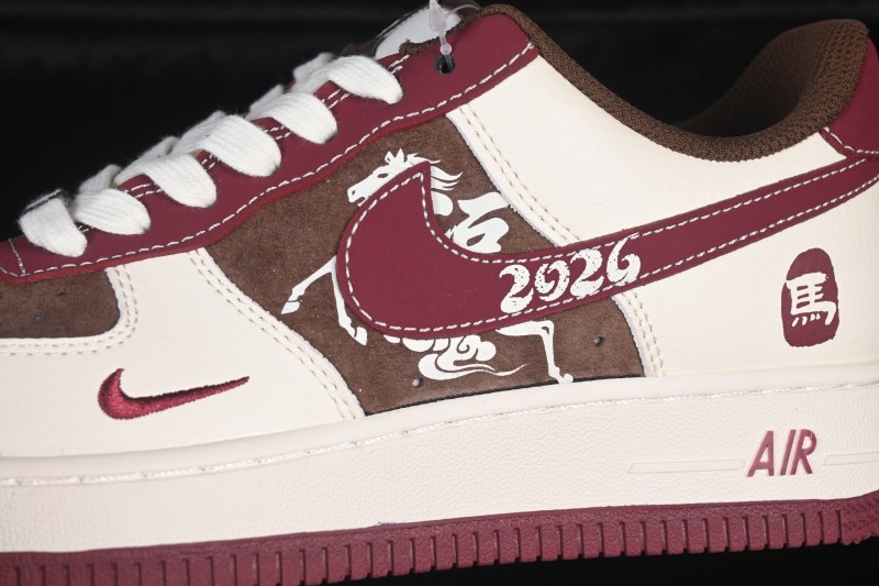 Nike Air Force 1 '07 Low Year of the Horse Limited Edition Casual Skate Shoes - XD0028-007