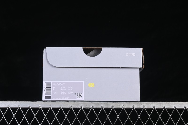 Nike Air Force 1 '07 Low Casual Skateboarding Shoes with Classic Cushioning - DX0788-001