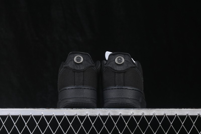 Nike Air Force 1 '07 Low Stussy Collaboration Casual Skateboarding Shoes - CZ9084-001