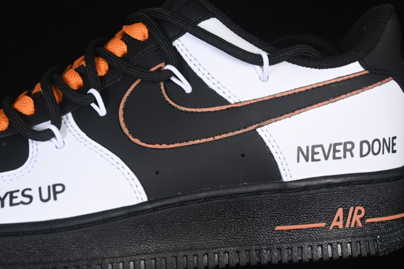 Nike Air Force 1 '07 Low Anime Theme Sneakers with Custom Leather and Full-Length Air Cushion - ZH0316-163