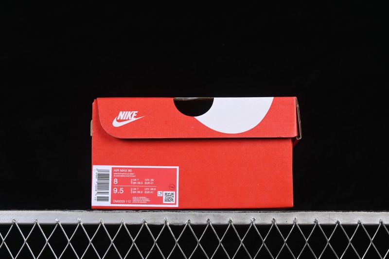 Nike Air Max 90 Retro Running Shoes with Visible Air Cushioning - DM0029-112