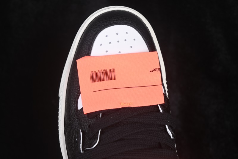 Off-White 3.0 Court Round-Toe Lace-Up Low-Top Casual Skate Shoes - AJD4