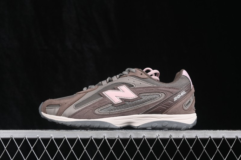 New Balance 204 Retro Casual Running Shoes with Breathable Mesh Upper - U204L273
