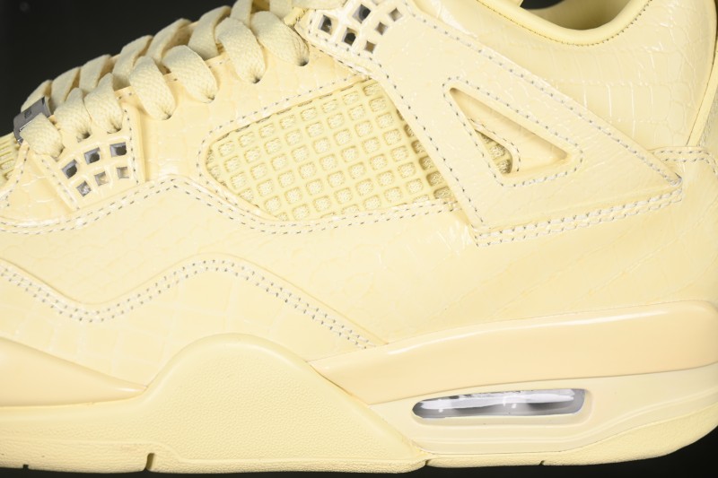 J Balvin x Air Jordan 4 Retro Amazonas Yellow Croc IW2872-700