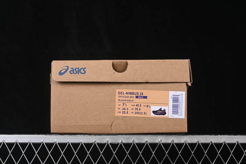 Asics Gel-Nimbus 28 Retro Breathable Casual Running Shoes with Cushioning - 1011C343-001