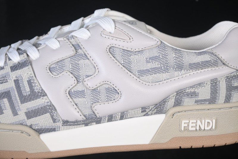Fendi Match Round Toe Thick Sole Low-Top Casual Sneakers - AHH2F1FHS