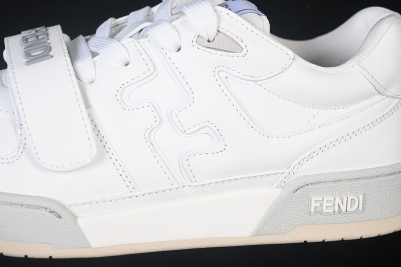 Fendi Match Round Toe Thick Sole Low-Top Casual Sneakers - AHH2F1FHS