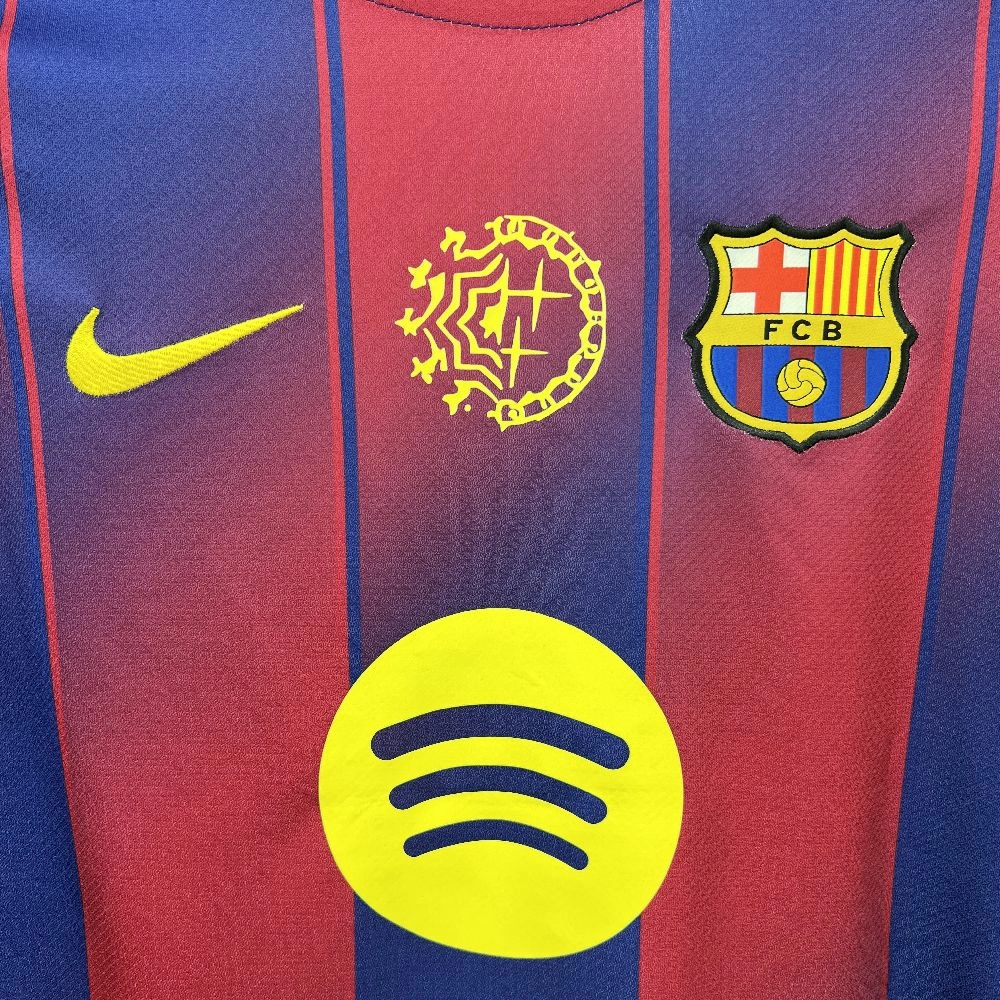 2025/26 Mens Barcelona X Dellafuente Home Jersey