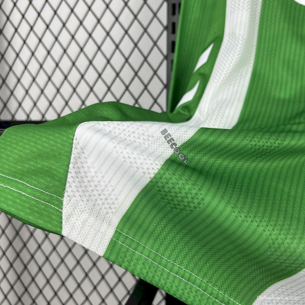 2025/26 Mens Real Betis Home Long Sleeve Jersey