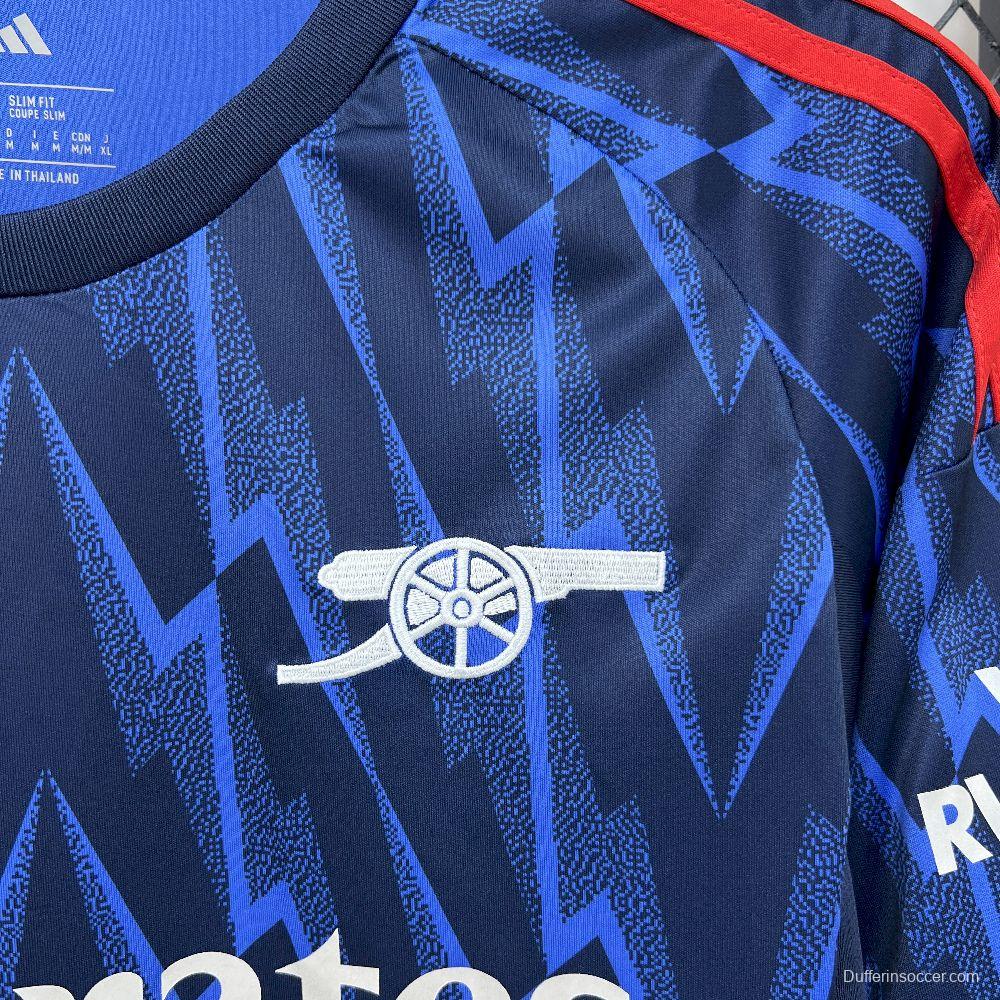 2025/26 Mens Arsenal Away Long Sleeve Jersey