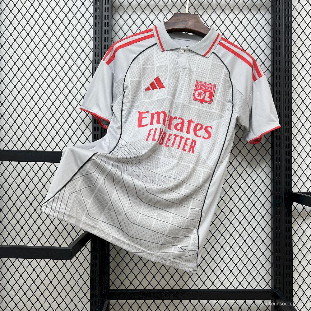 2025/26 Mens Olympique Lyonnais Third Jersey