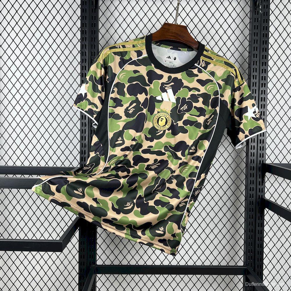2025/26 Mens Adidas X BAPE Camo Jersey