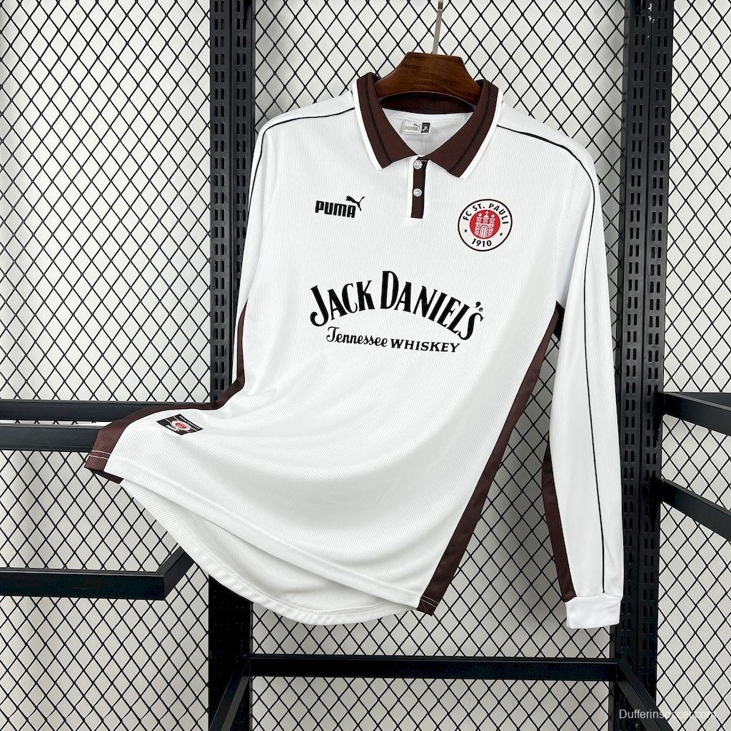 1999/00 Retro FC St. Pauli Home Long Sleeves Jersey
