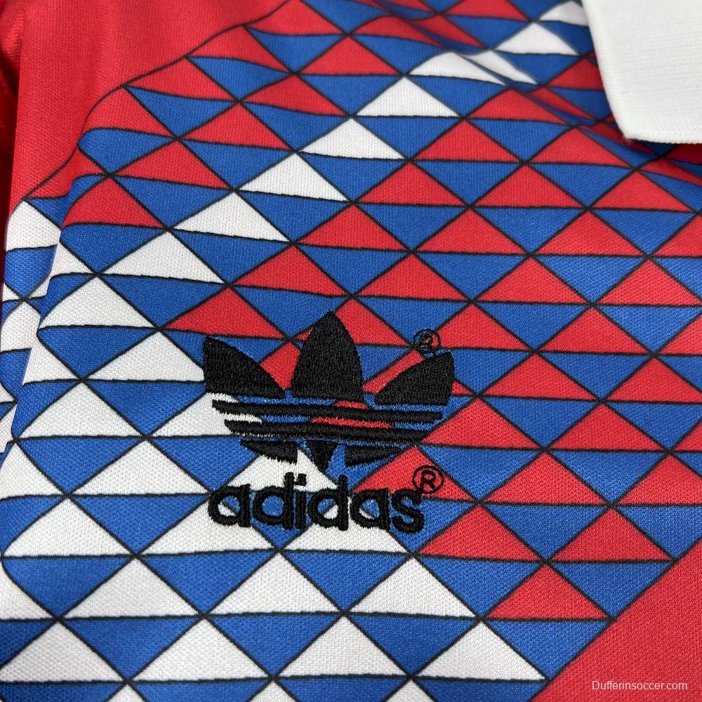 1990 Retro Slovakia Home Jersey