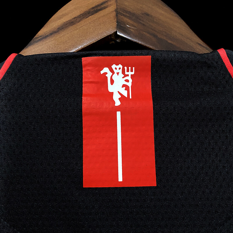 Retro 07/08 Manchester United Away Black Jersey