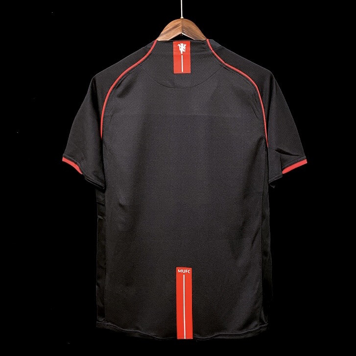 Retro 07/08 Manchester United Away Black Jersey