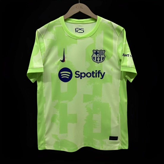 24/25 Barcelona Third Green Jersey