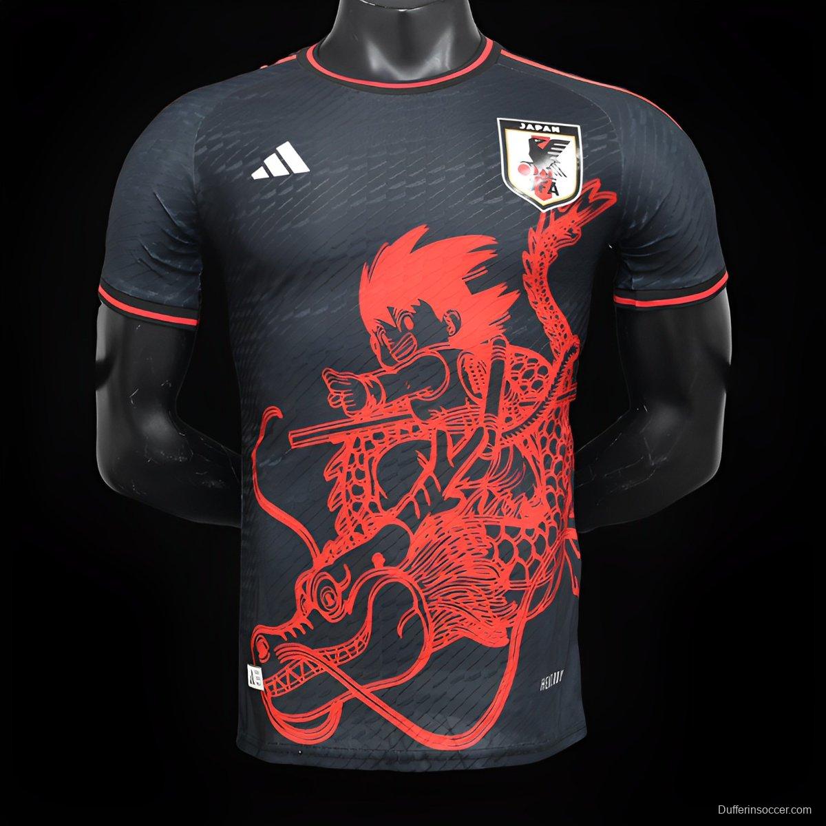 Player Version 2024 Japan Dragonball Toriyama Tribute Black Special Jersey