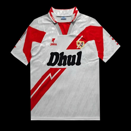 Retro 95/96 Rayo Vallecano Home Jersey