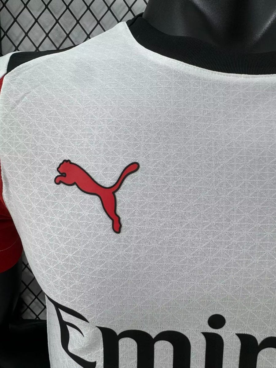 Player Version 25/26 AC Away White Jersey