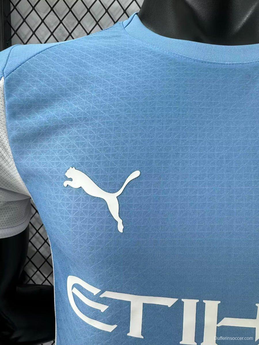 Player Version 25/26 Manchester City Home Jersey