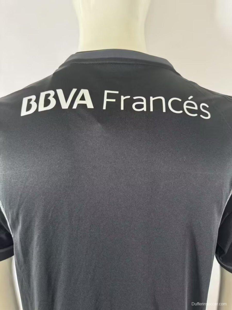 Retro 13/14 River Plate 75Th Anniversary Black Jersey