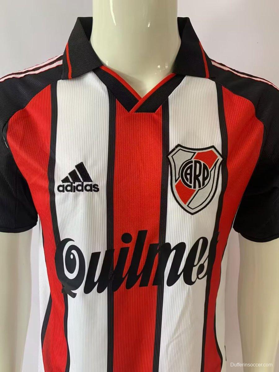 Retro 00/01 River Plate Away Jersey