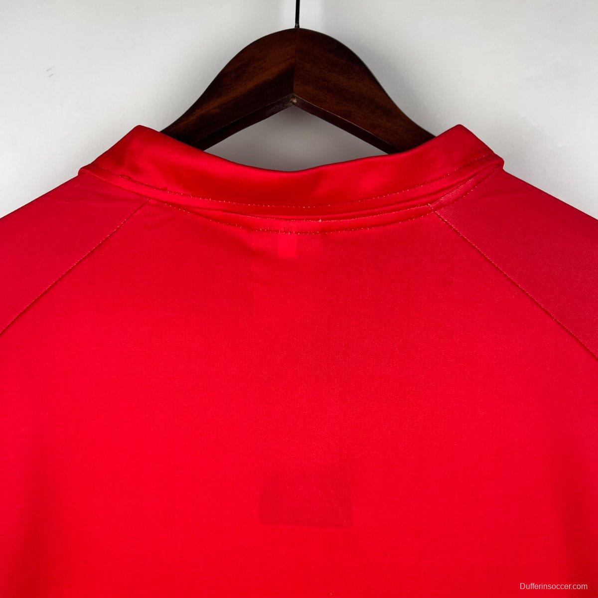 Retro 90/91 Napoli Third Red Jersey