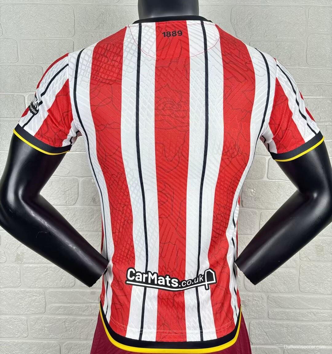 Player Version 25/26 Sheffield United Home Jersey