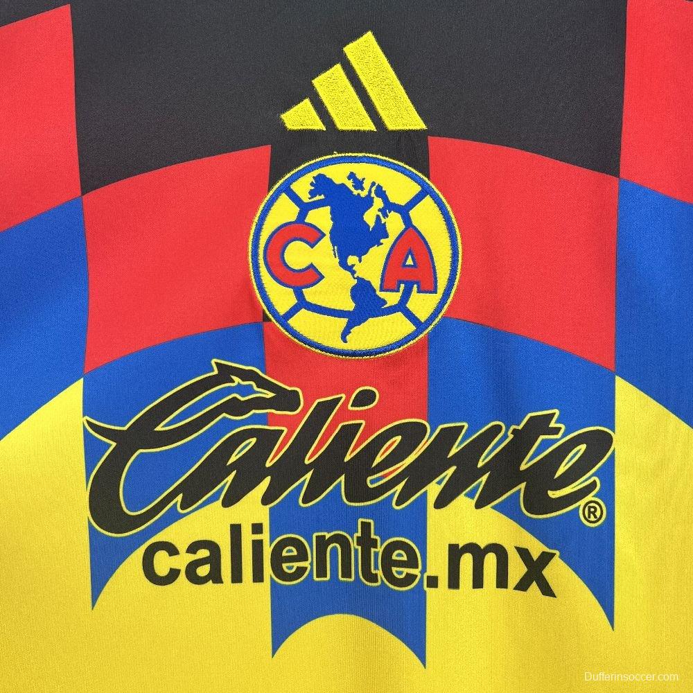 25/26 Club America Home  Long Sleeves Jersey