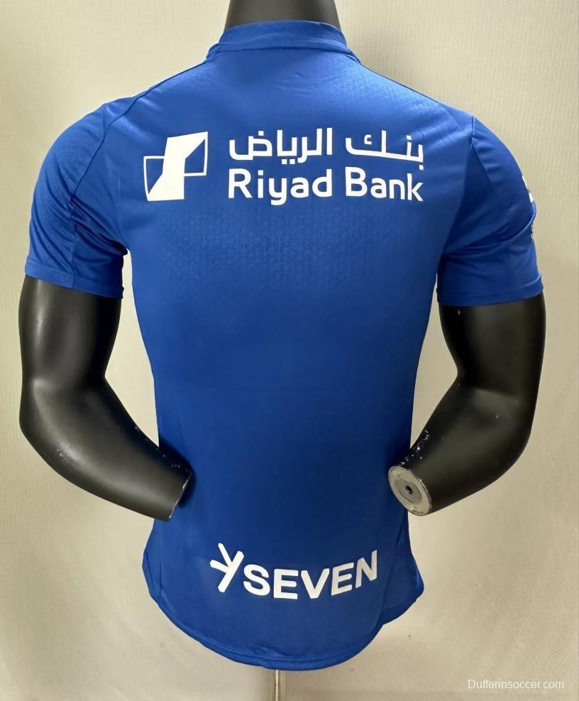 Player Version 25/26 Al Hilal Home Jersey