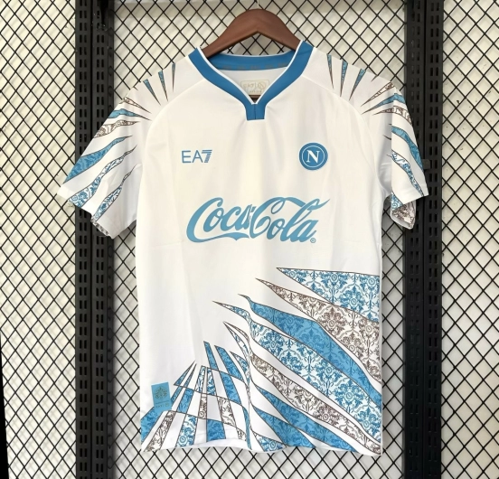 25/26 Napoli WHITE Pre-Match Jersey