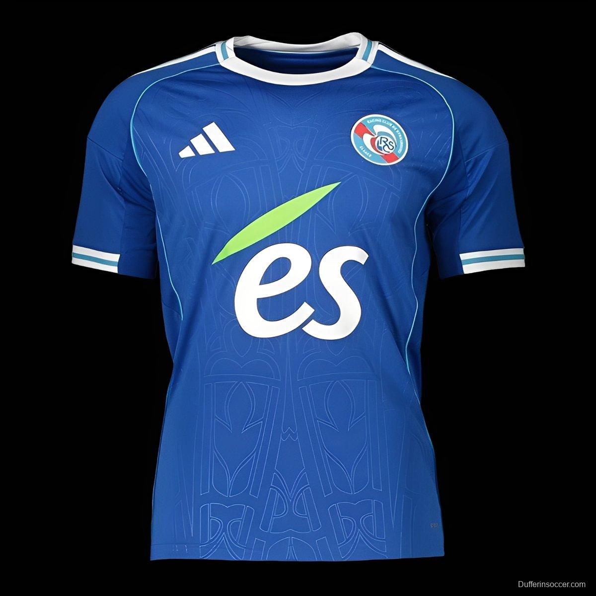 2025/26 Mens RC Strasbourg Alsace Home Jersey