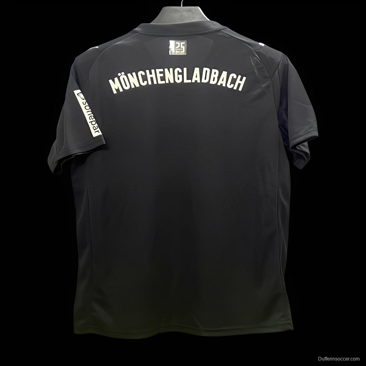 25/26 Borussia Monchengladbach Third Black Jersey