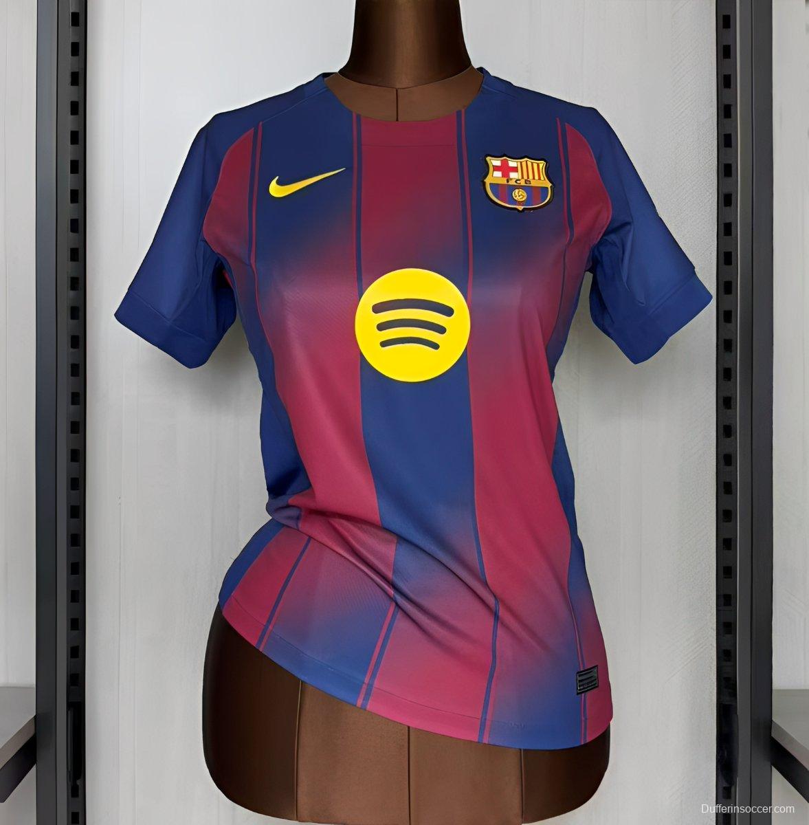 25/26 Women Barcelona Home Jersey