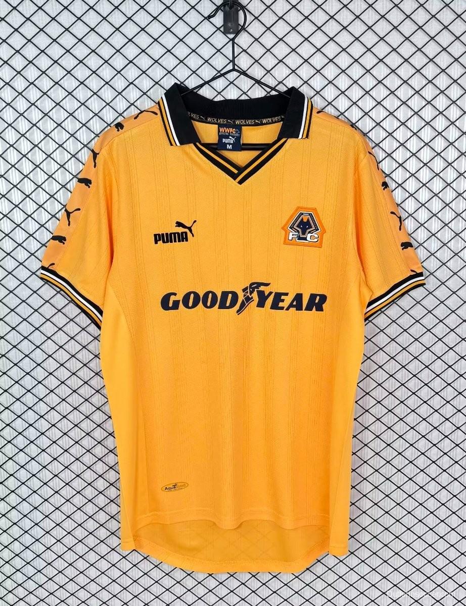 Retro 98/99 Wolverhampton Wanderers Home Jersey