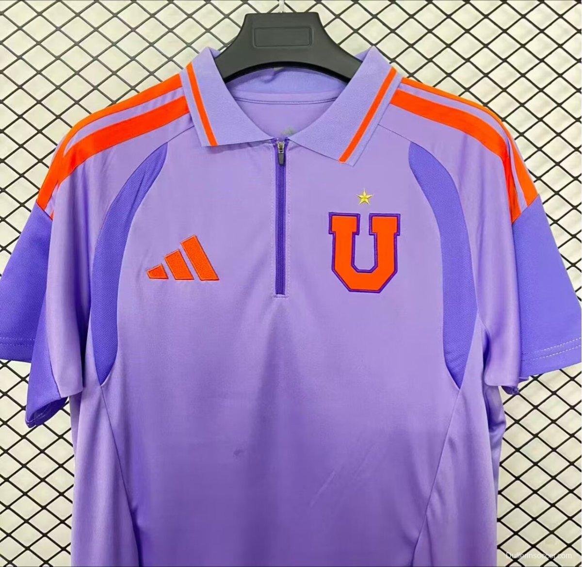 26/27 Club Universidad de Chile POLO Purple Jersey
