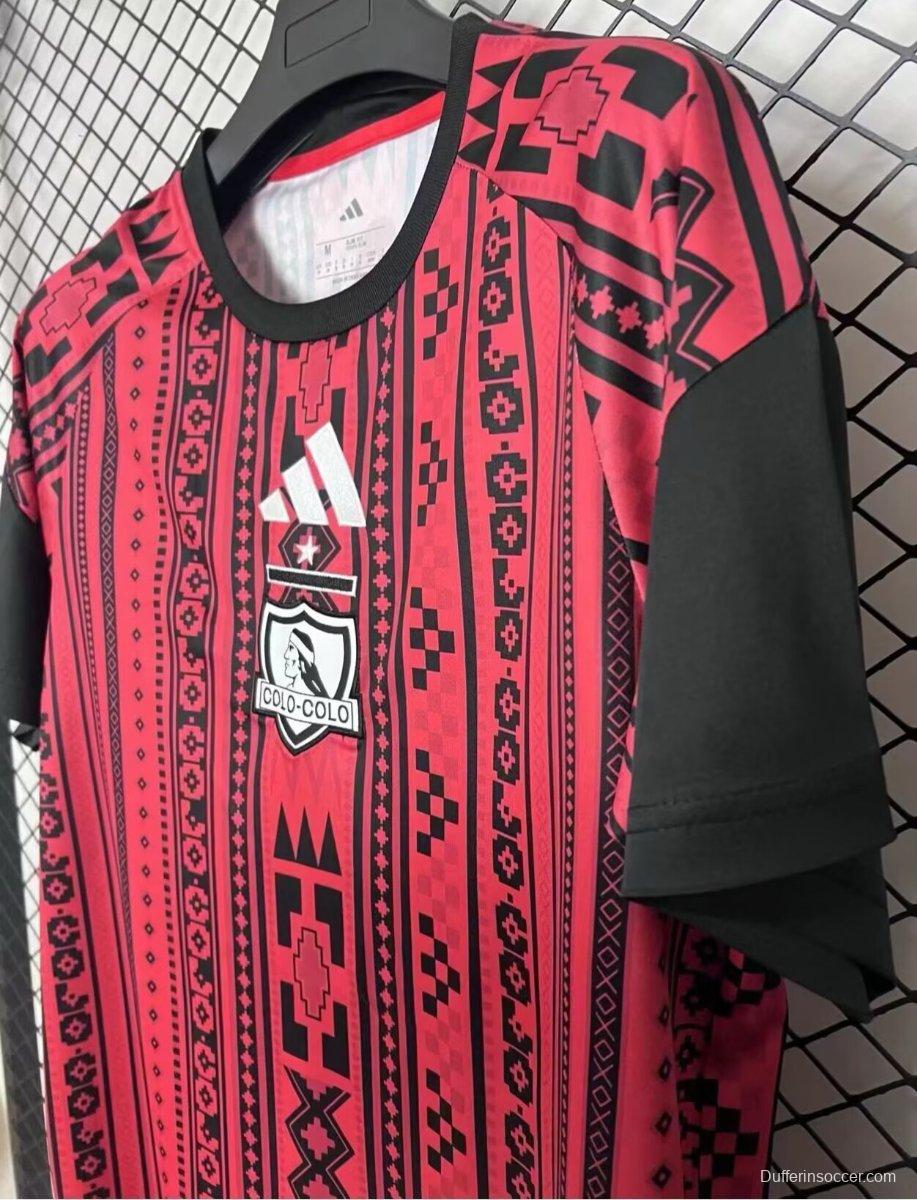 26/27 COLO COLO Red Pre-Match Jersey