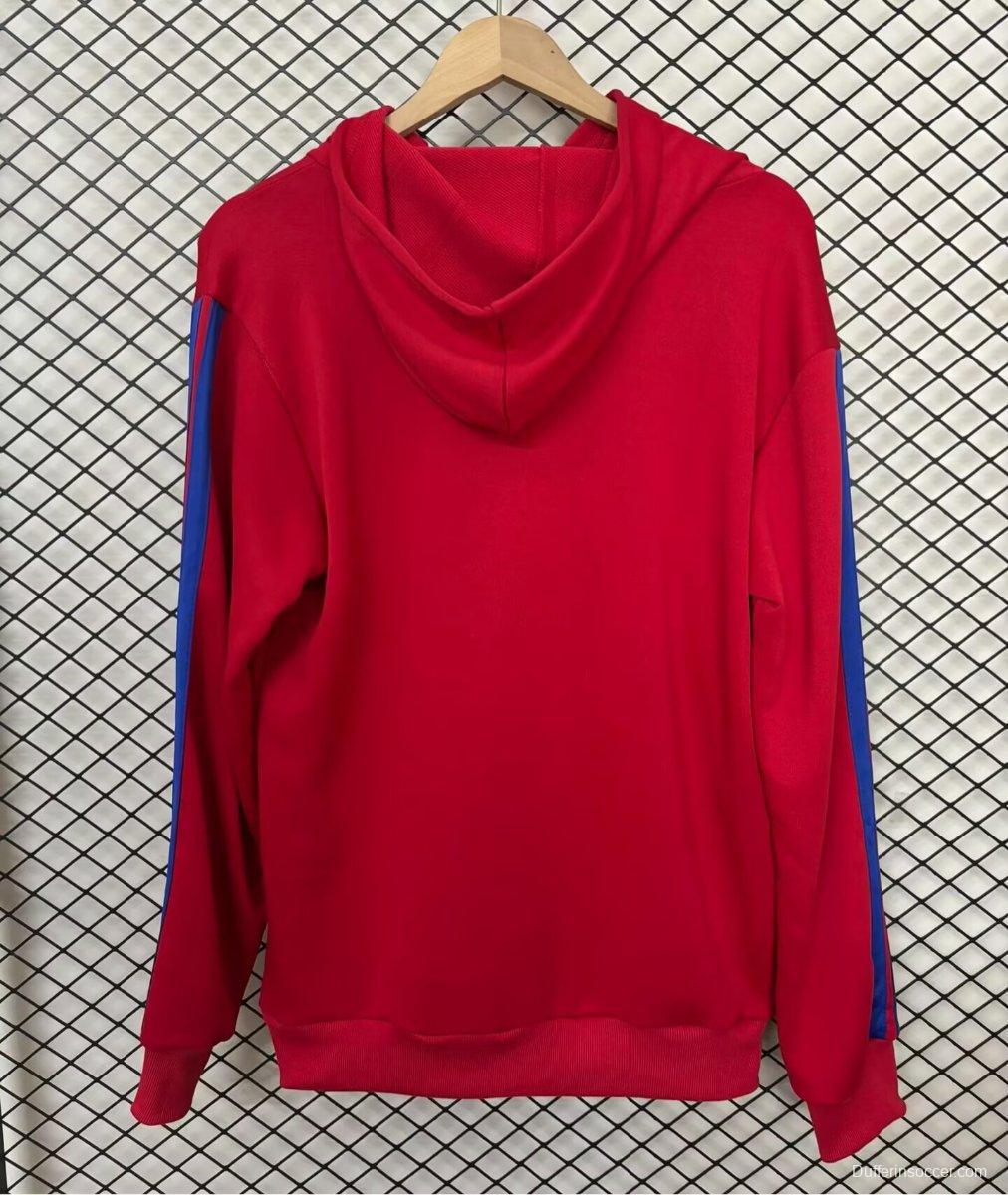 25/26 Club Universidad De Chile Red Hoodie