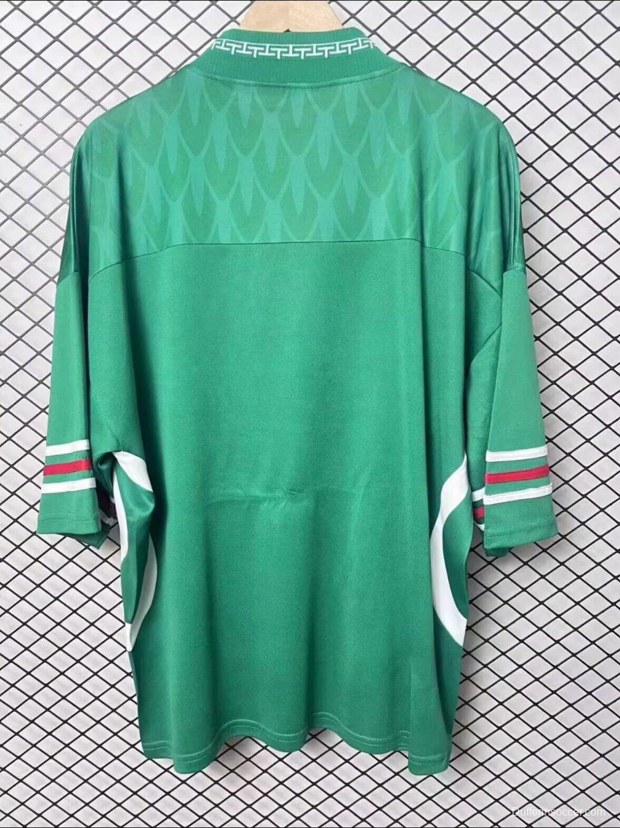 2026 Mexico Bringback Remixed Green Jersey Oversized Fit