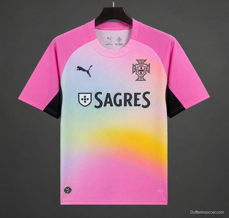 2026 Portugal World Cup Pre-Match Sunset Gradient Training Jersey