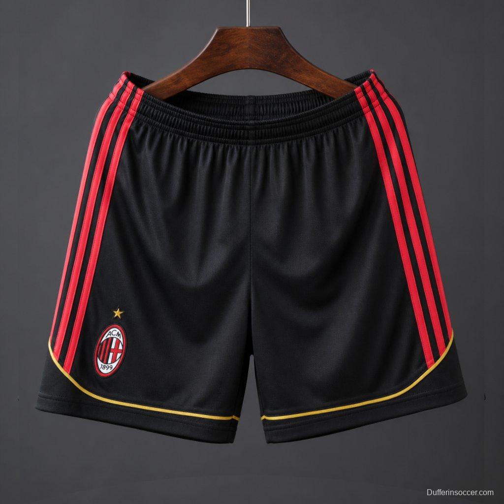 Retro 2006/07 AC Milan Home Shorts Soccer Jersey