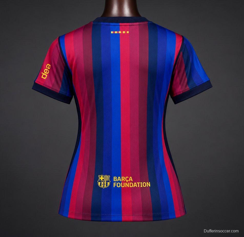 26/27 Barcelona Home Women Jersey