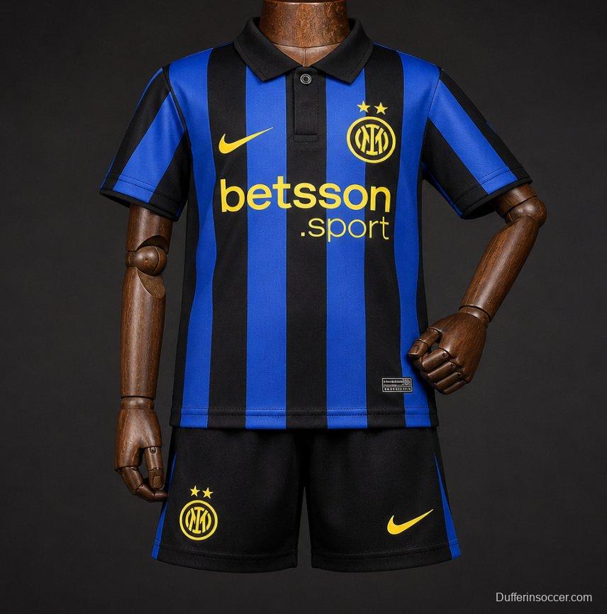 26/27 Kids Inter Milan Home Jersey