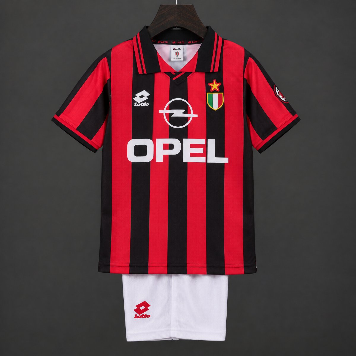 Retro Kids 96/97 AC Milan Home Jersey